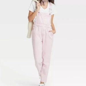 Universal Thread Pink Tie-Dye Overalls